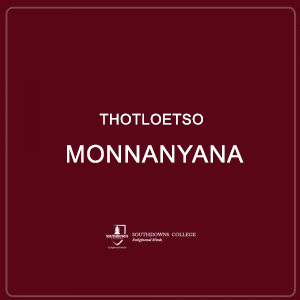 Thotloetso Monnanyana